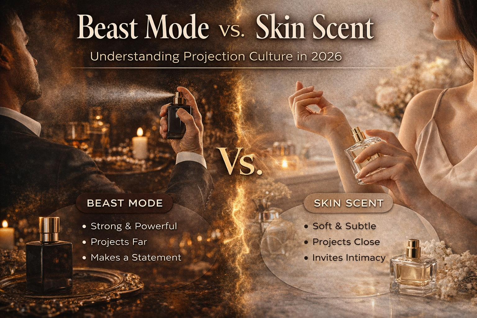 Beast Mode vs Skin Scent: Understanding Projection Culture in 2026