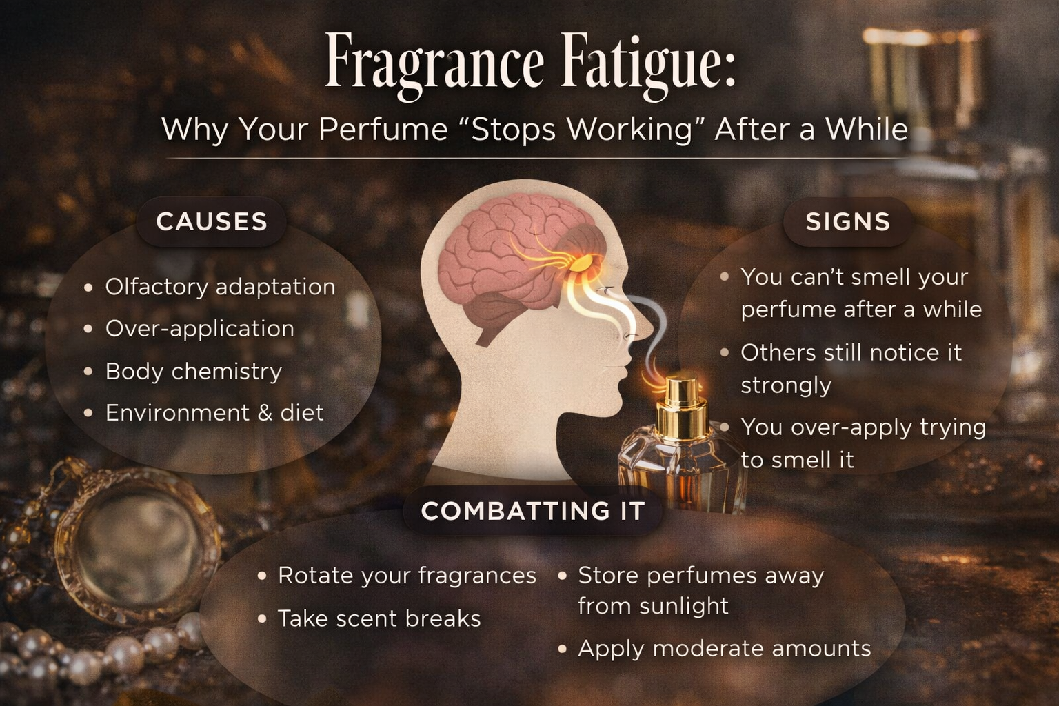 Fragrance Fatigue: Why Your Perfume Stops Working After a While.